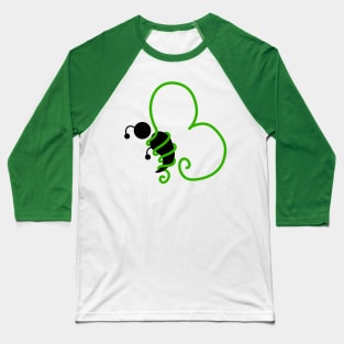 Bipolar Awareness Semicolon Butterfly Baseball T-Shirt